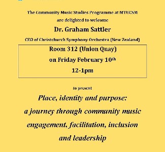 Place, Identity and Purpose (Dr Graham Sattler)