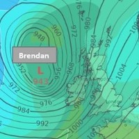 Storm Brendan Updates